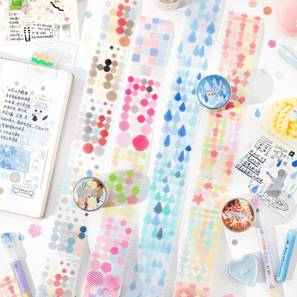 Geometry Poetry Tape Perfect for Art Projects and Decoration