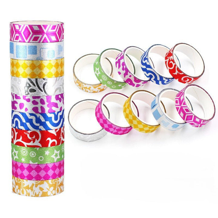 Glitter Washi Tape Textures Set for Unique Design