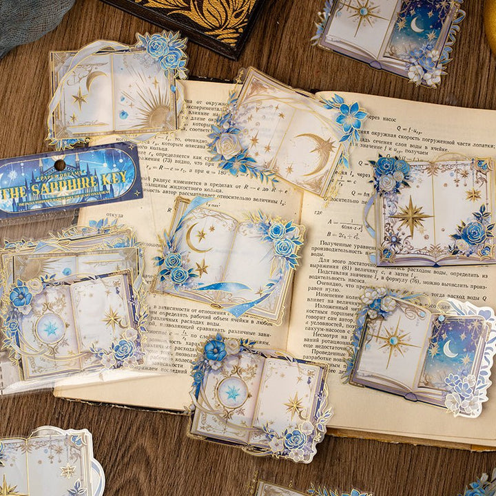Paper Dream Cloud Book Gothic Stickers Retro Detailed Image