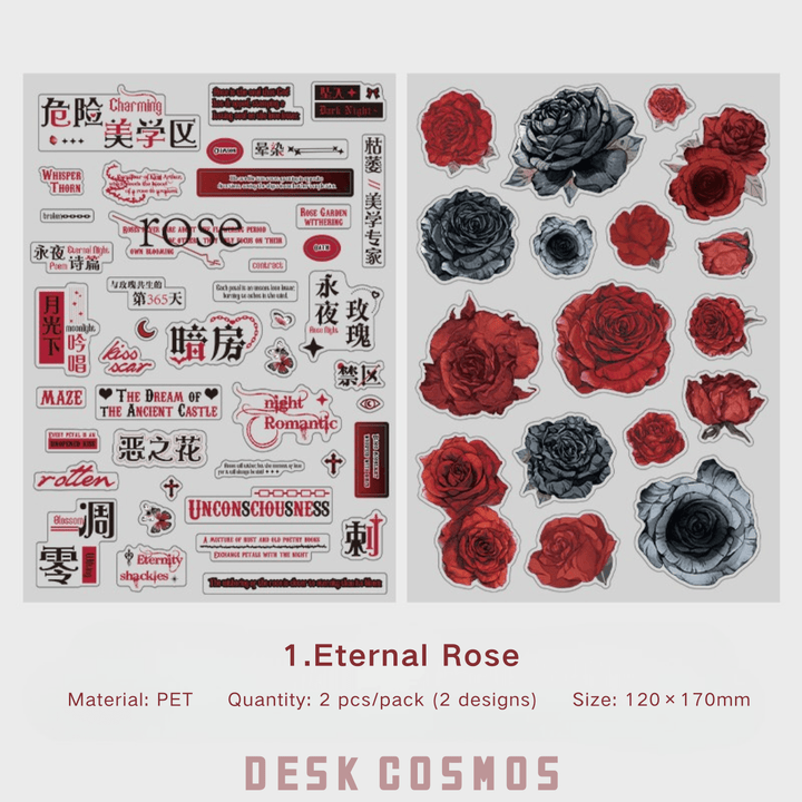 Rose Aesthetic Eternal Night Rose Gothic Romantic