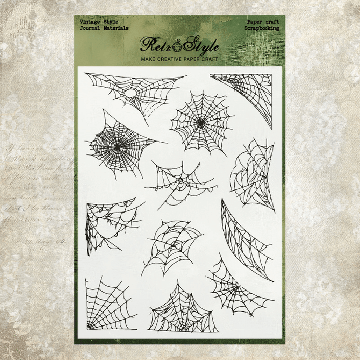 Halloween Christmas Gothic Silicone Stamps Artistic Style