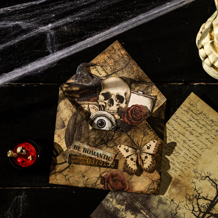 Halloween Kit Phantom's Vintage Chronicle Aesthetic Gothic Decor