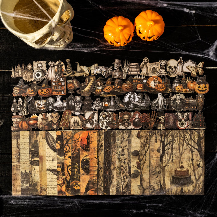 Halloween Kit Phantom's Vintage Chronicle Vintage Journal Essentials