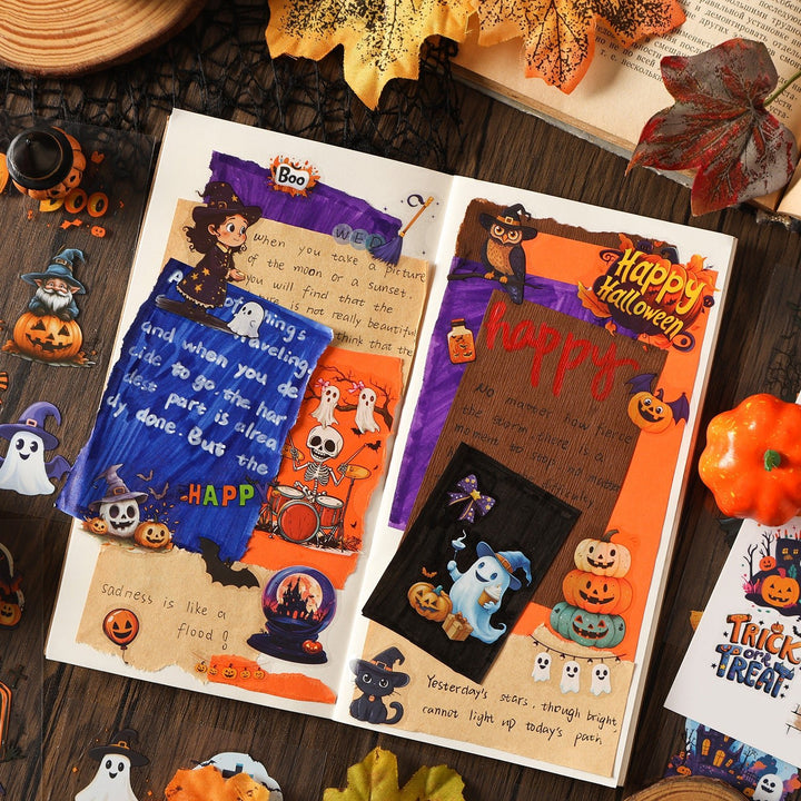 Halloween Sticker Books Castle Festival Fun Stickers