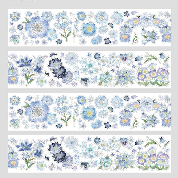Harvest Blue Harmony Tape Set Indigo Field