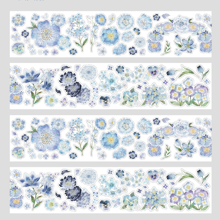 Harvest Blue Harmony Tape Set Indigo Field