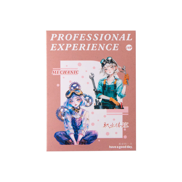 Professional Experience Hobby Girl PET Stickers Creative Stationery