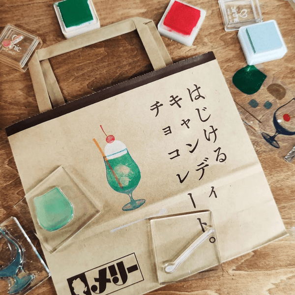 Japanese Style Transparent Silicone Stamps Sweet and Cute For Journals