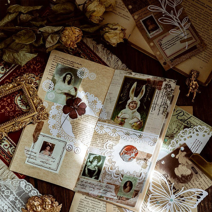 Lace Paper Alice Teatime Vintage PET Craft Supplies