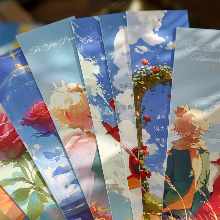 Little Universe Series Bookmarks Character Illustrations Heartwarming Design