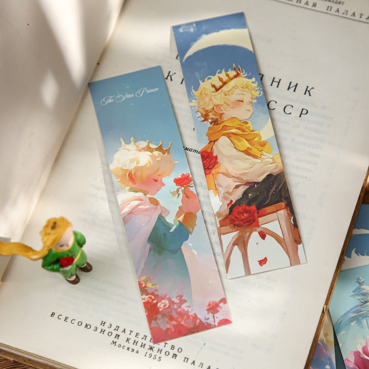 Little Universe Series Bookmarks Original Illustrations Warm Universe Theme Bright Colors