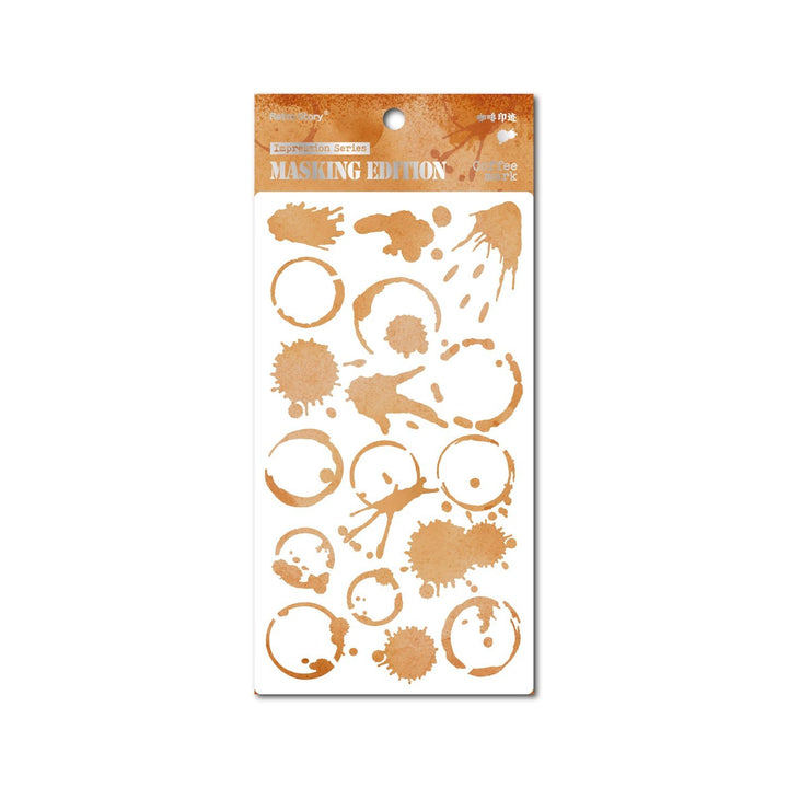 lmpression series stencil journaling tool suitable for collage
