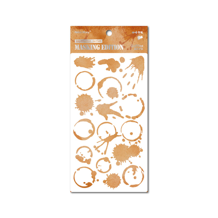 lmpression series stencil journaling tool suitable for collage