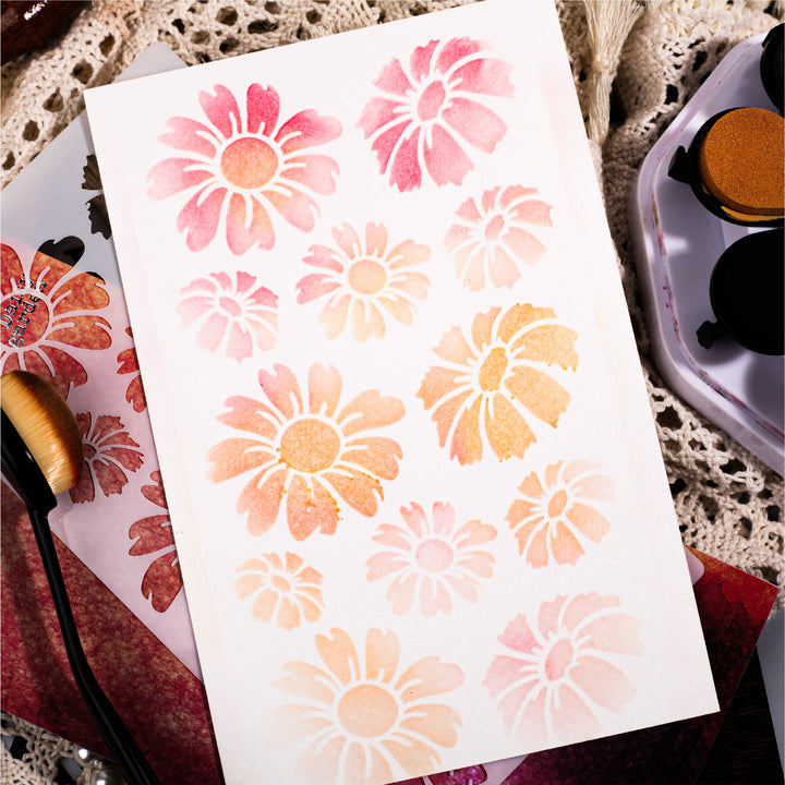 lmpression series stencil sheet ideal for handmade diary