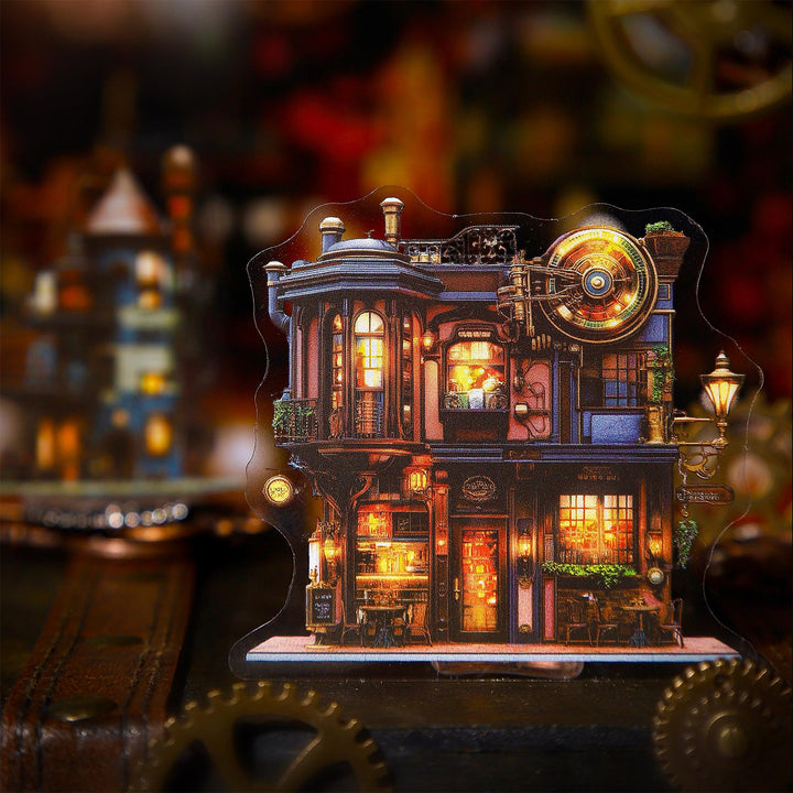Magic Cabin Stickers The Cabin on the Gear Gothic Fantasy Scrapbooking Decor