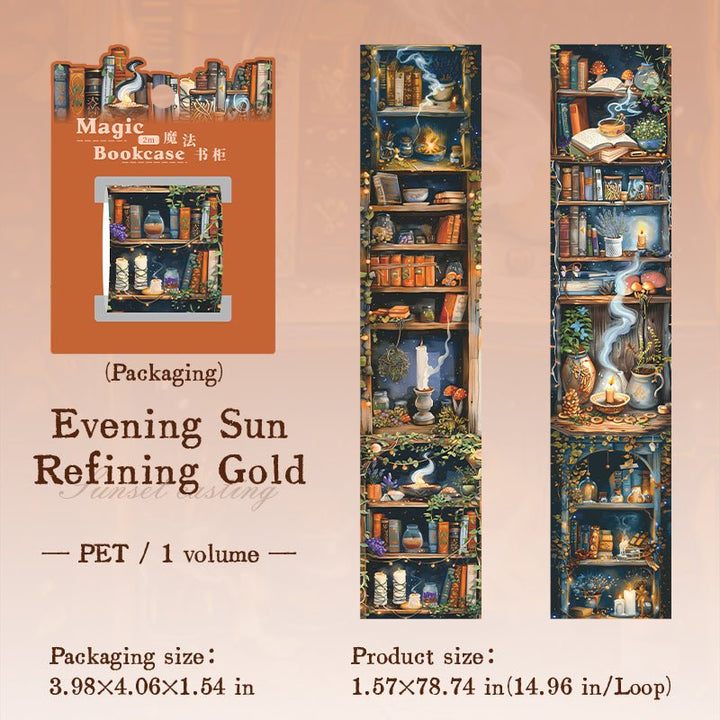 Magic PET Tape Magic Bookcase Journal Friendly Material
