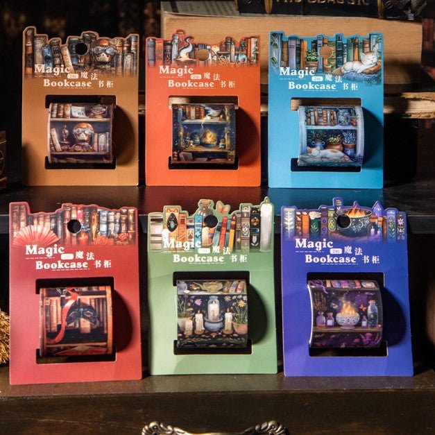 Magic Bookcase PET Tape for Mobile Case Decoration