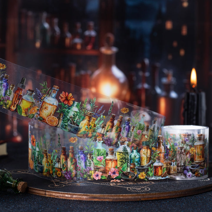 Magic Tape The Witchs Potion Bottle Creative Scrapbooking
