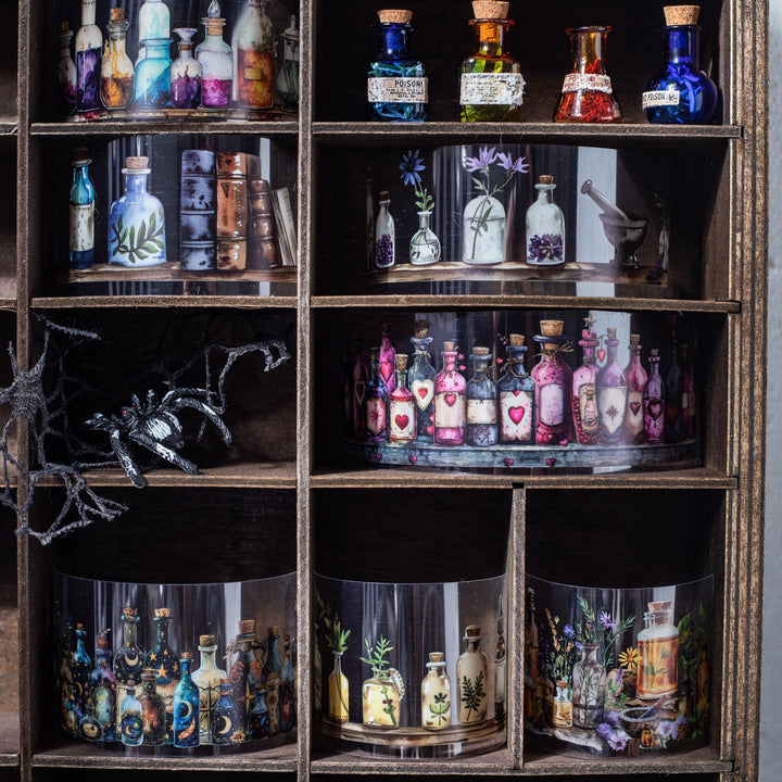Magic Tape The Witchs Potion Bottle Fantasy Design