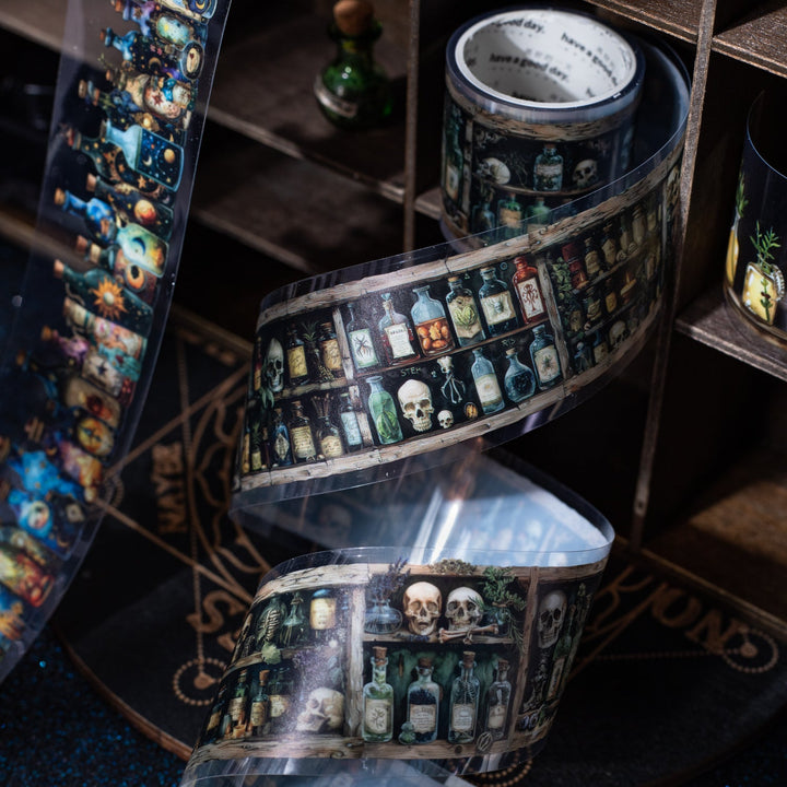 Magic Tape The Witchs Potion Bottle Mystical Collage