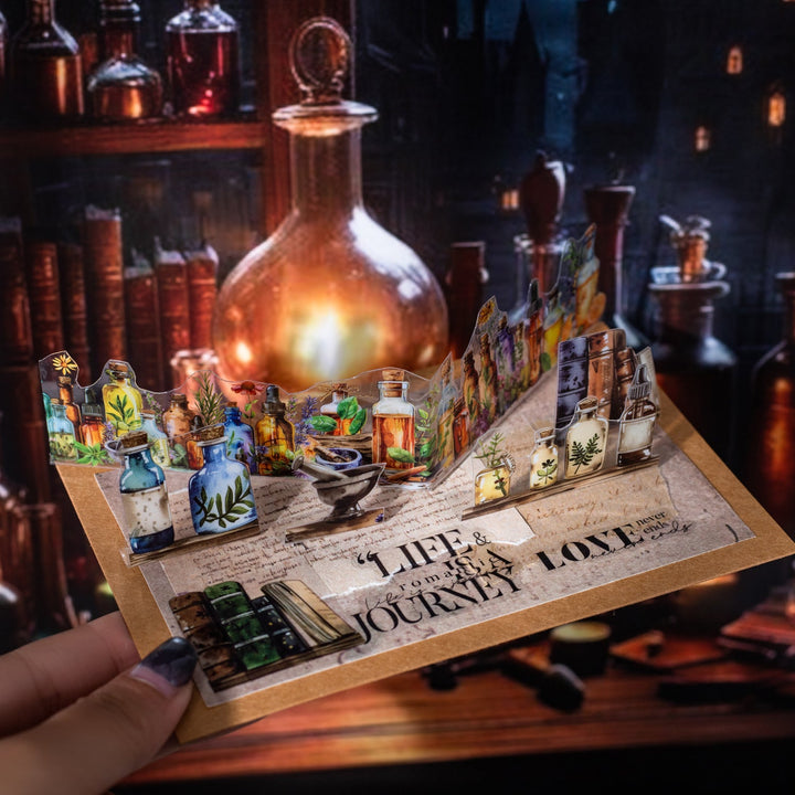 Magic Tape The Witchs Potion Bottle PET Art Tape