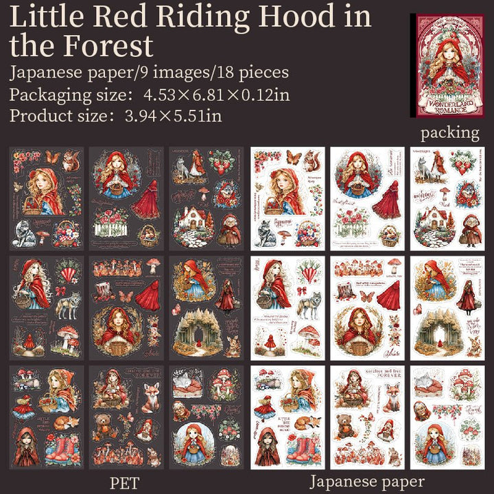 Magical Stickers Fairy Tale Sequels Pack Scrapbooking Essentials
