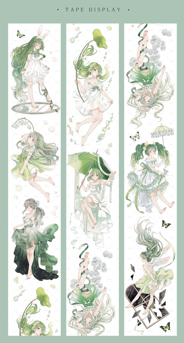 Fairy Dawn Decorative Tape Characters Sweet Journal Use