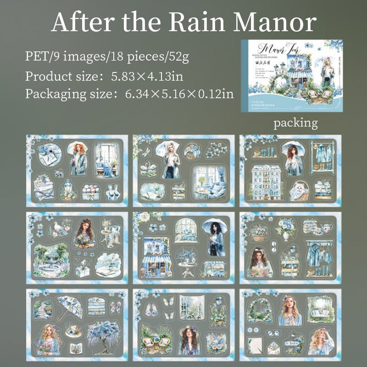 Manor Tour After the Rain Manor Weather Theme Stickers
