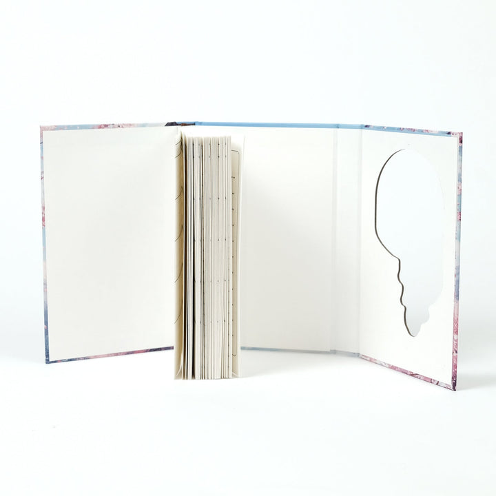 Mt Fuji Series Trifold Planner Hollow Magnetic Closure Travel Journal Suitable for Personalization