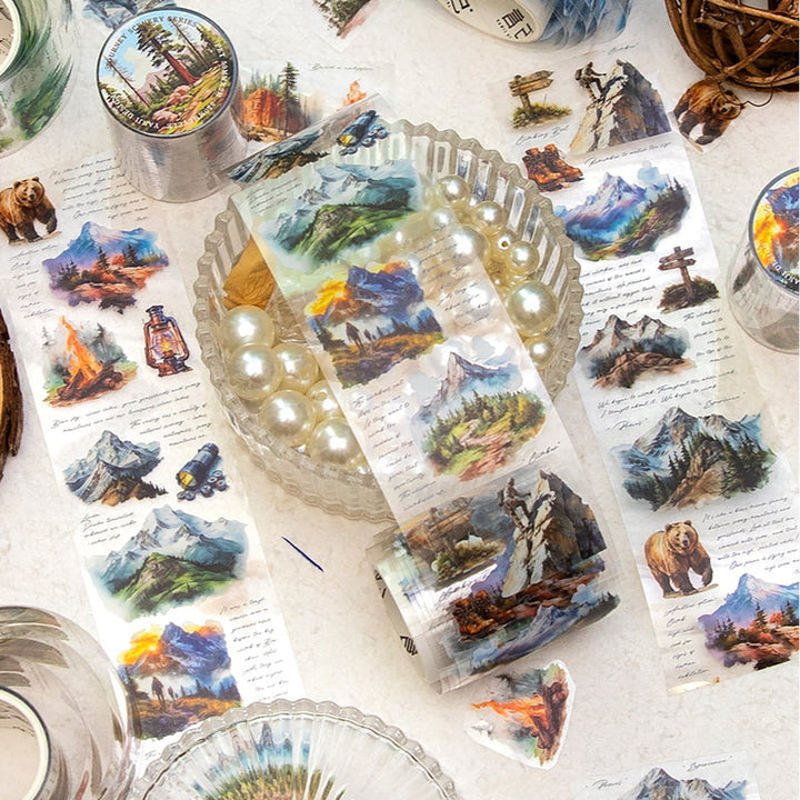 The Scenery of the Journey PET Tape Creative Journal Tape Nature Style