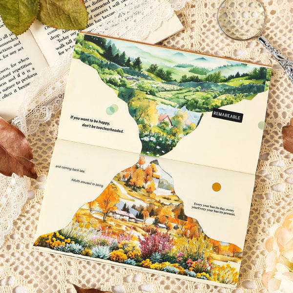 Nature Stickers Thought of Lin mood collection
