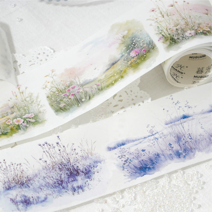 Nature Washi All Over the Mountain Breeze Seasonal Art Tape
