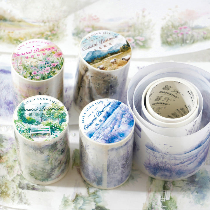 Nature Washi All Over the Mountain Breeze Nature Theme Tape