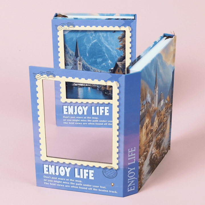 Nordic Town Scenery Planners Aesthetic Bullet Journal Natural Scenery
