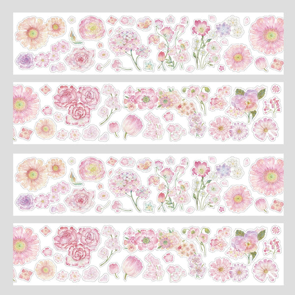 Pastel Floral Tape Hibiscus Petals