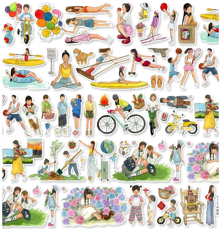 Beautiful Moments In Life Die - cut Tape - Desk Cosmos