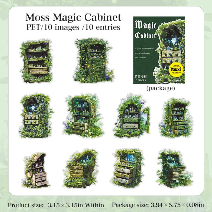 Magic Cabinet PET decorative icons suitable for custom collages