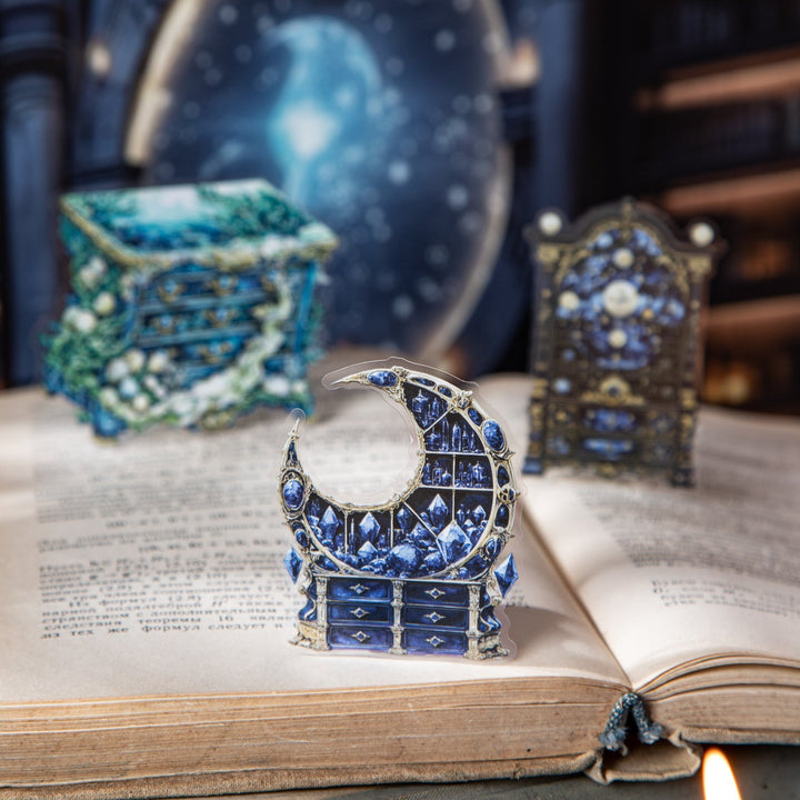 PET Stickers Magic Cabinet Fantasy Scenery fantasy scenery materials