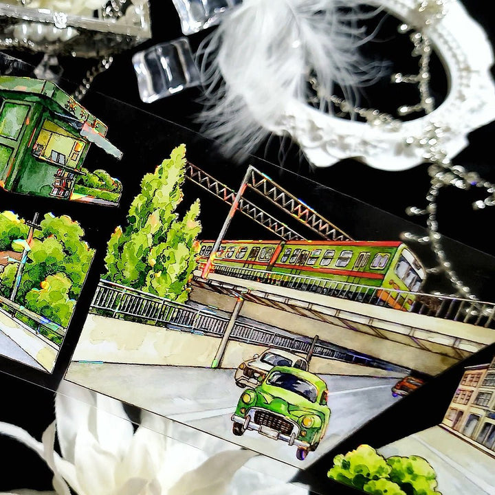 PET Tapes Scenic Creation Highway 66 Journal City Countryside Design