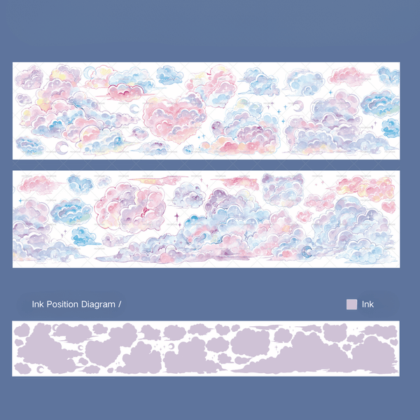 Sweet Air Scenery Tape for Journals