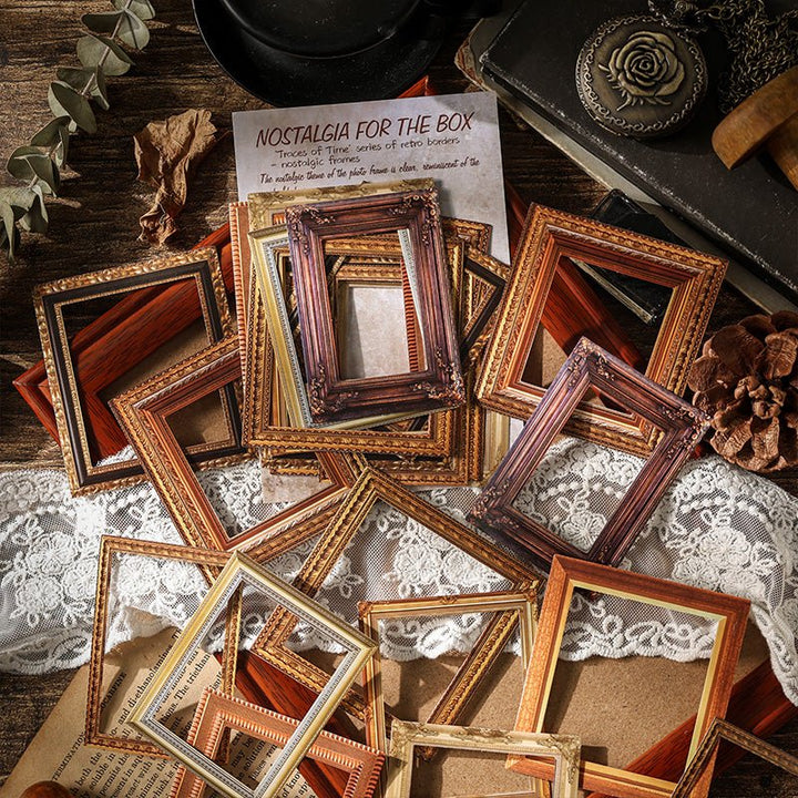 Timeless Memories Stickers Retro Style DIY Decoration