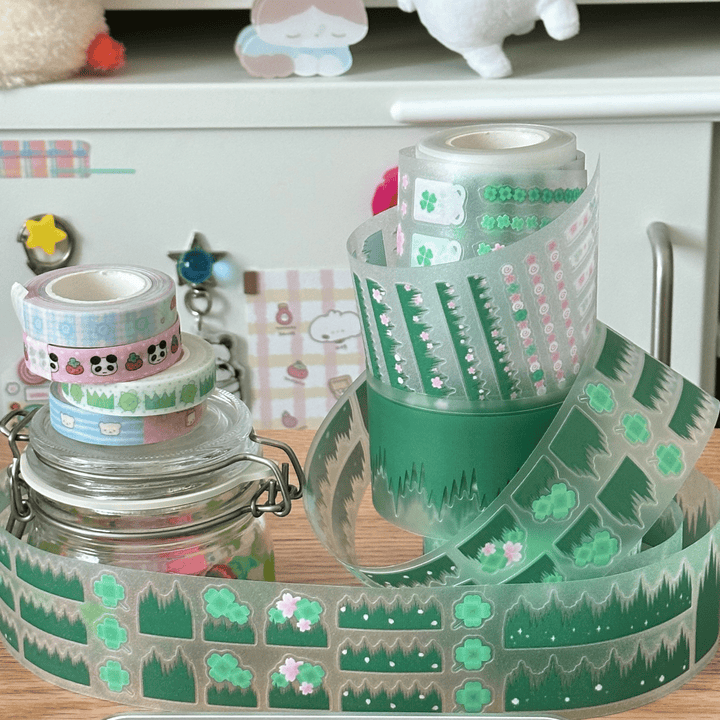 Plant Tape Sushi Grass Tape for journal