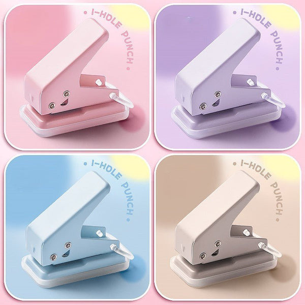 Portable Single Hole Puncher DIY Craft Tool Sweet and Cute