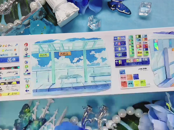 Sky Express Tape Decorative For Scrapbook Lovers