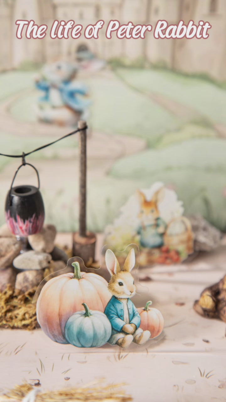 Easter Stickers The Life of Peter Rabbit Vintage Pet Stickers