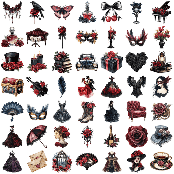 Masquerade Stickers Magic for Scrapbook Lovers
