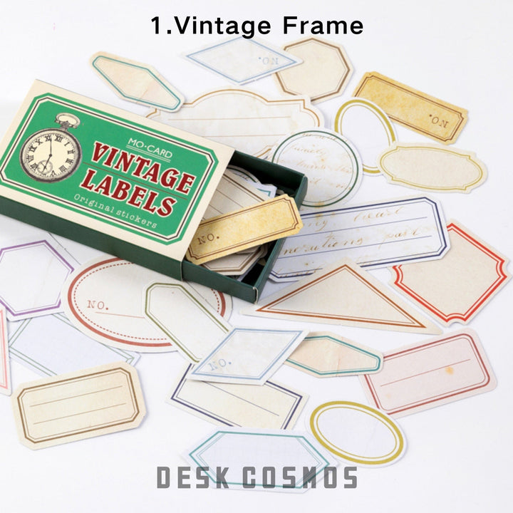 Matchbox Vintage Frame Stickers Scrapbook Material