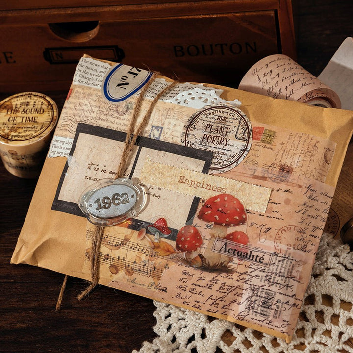Time Past Series Washi Tape Romantic Scrapbook Supply