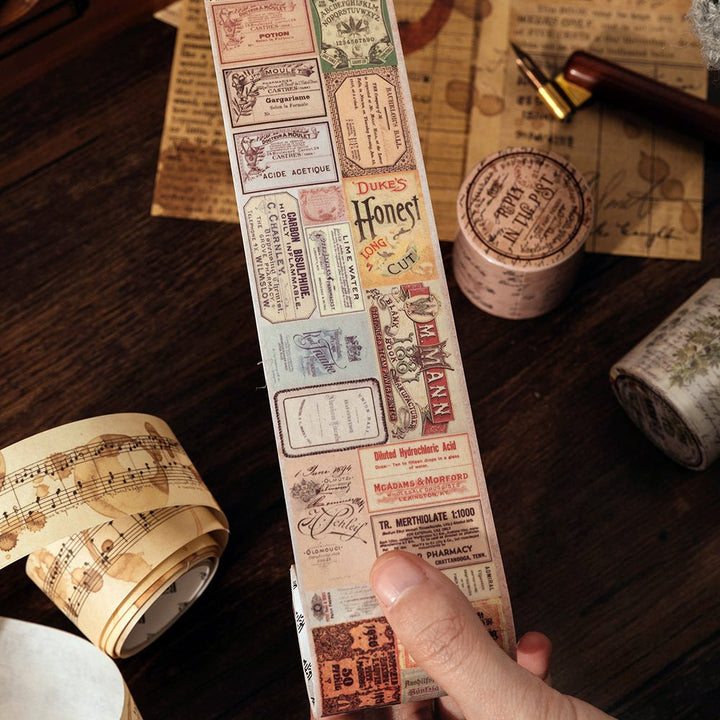 Time Past Series Washi Tape Great For Scrapbook Lovers