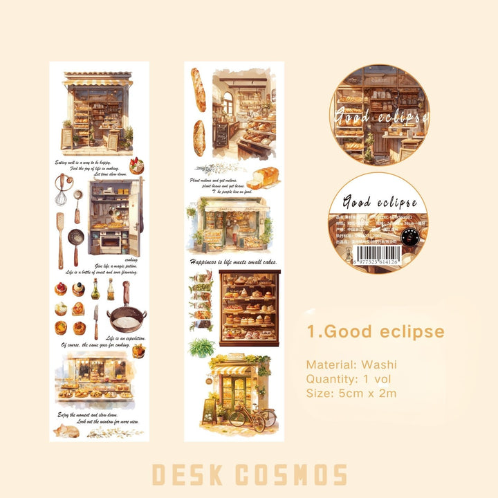 Happy Hour Series Food Tape for Daily Journal Use